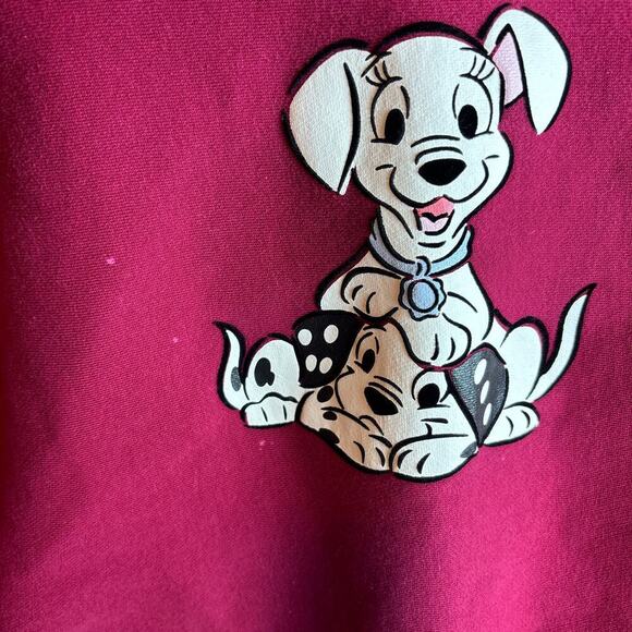Vintage 90’s Disney 101 102 Dalmatians Sweatshirt Size M - Picture 2 of 8